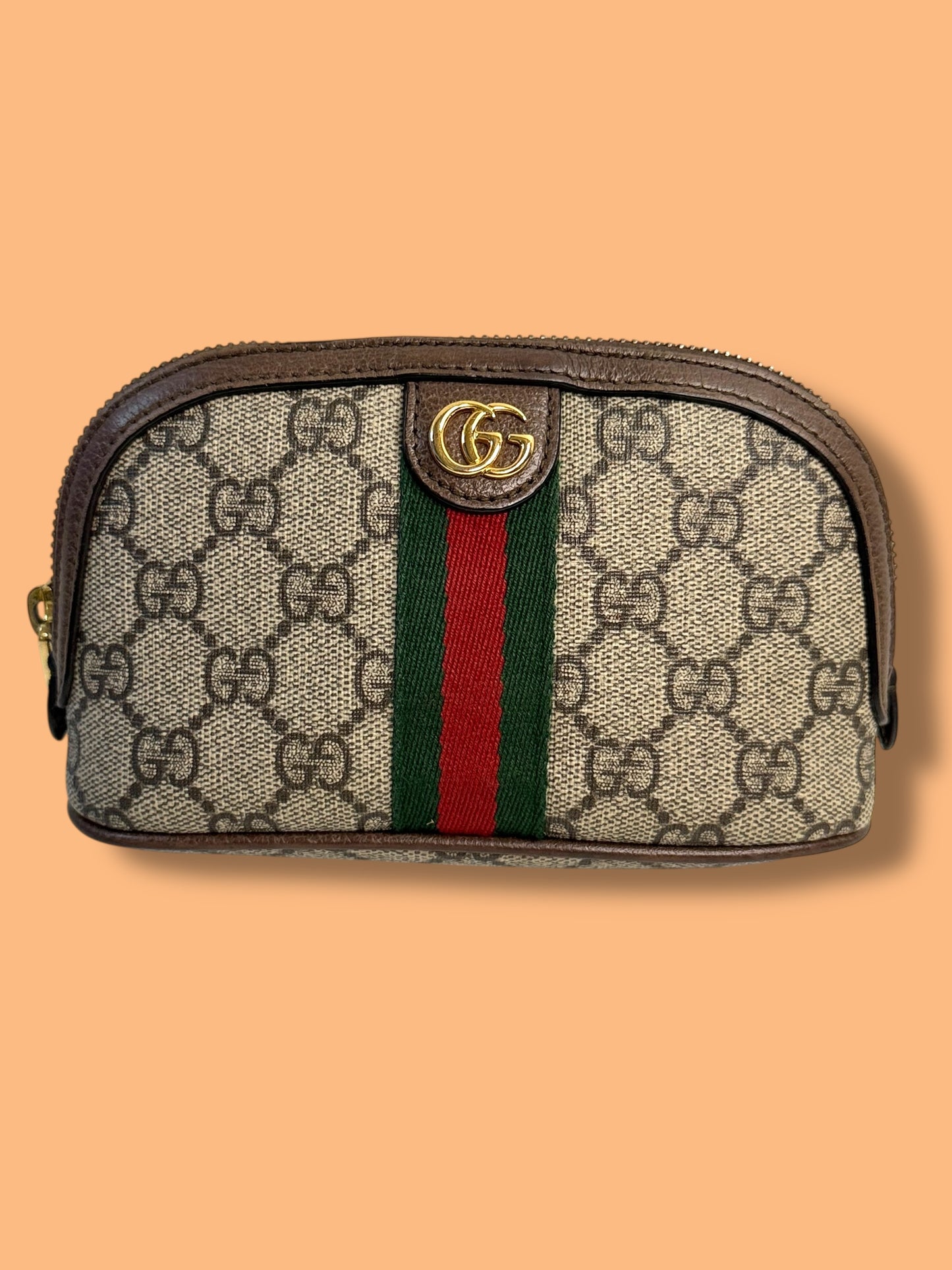 TBC283 GUCCI Ophidia Cosmetic Pouch PM (Sold out Online at Gucci.com)