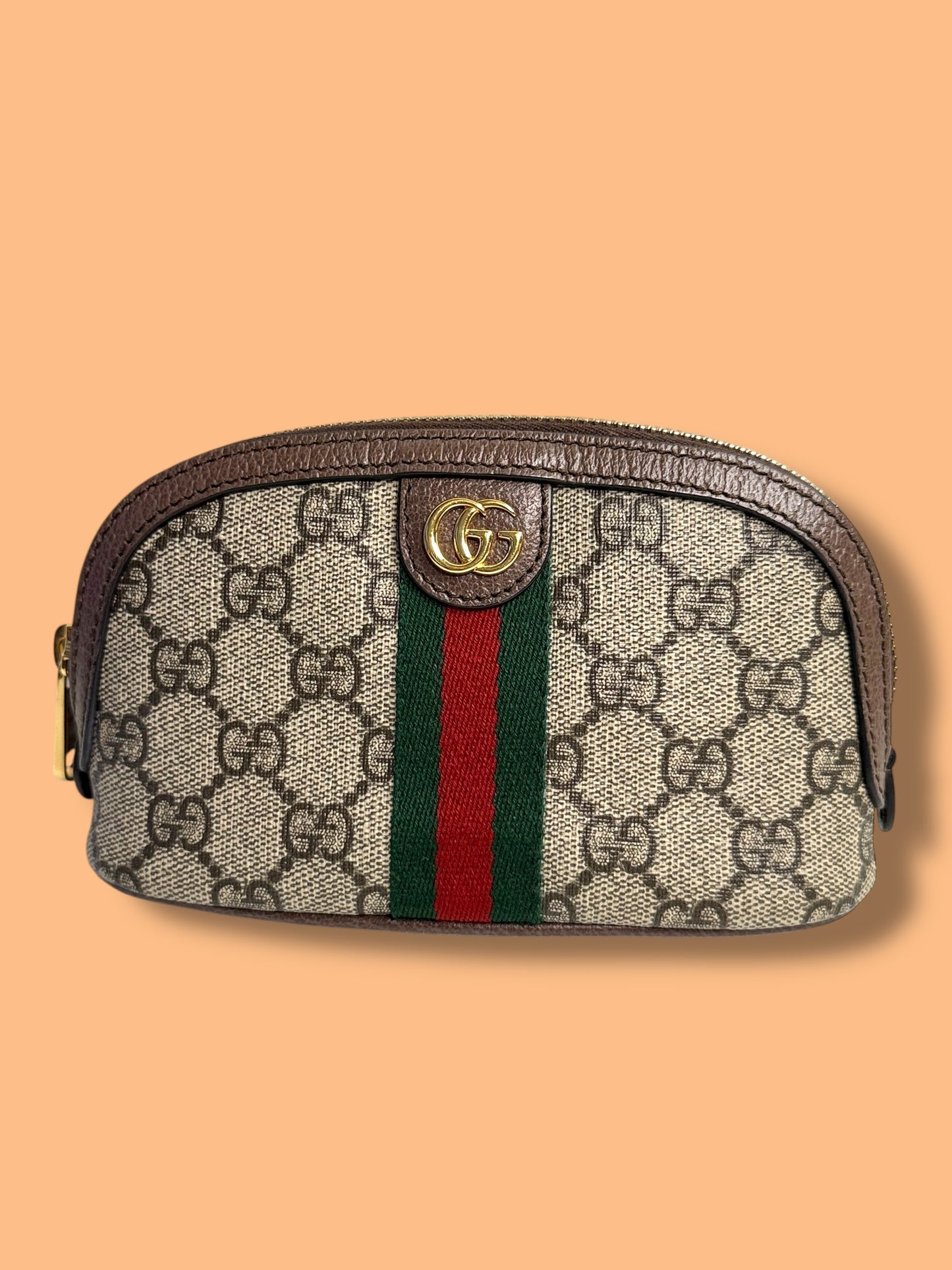 TBC292 GUCCI Ophidia Cosmetic Pouch PM (Sold out Online at Gucci.com)
