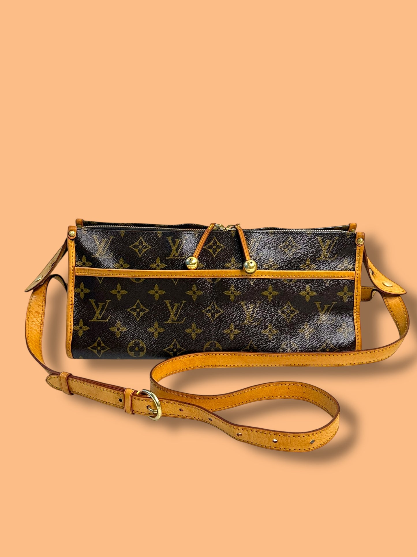 TBC274 LOUIS VUITTON Monogram Poppincourt Crossbody Bag DU0075