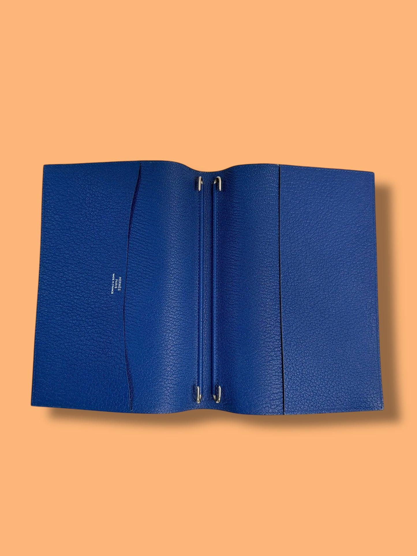 W178 HERMES 2023 Blue Electrique Chevre Agenda MM Code B
