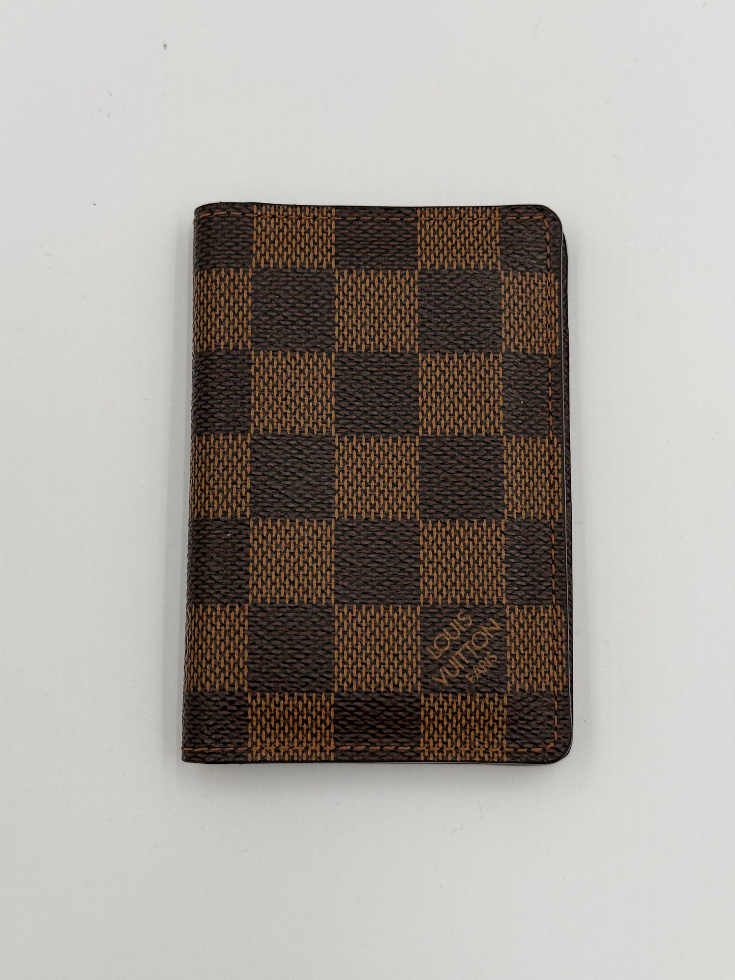 W232 LV Damier Ebene Pocket Organizer CT2130