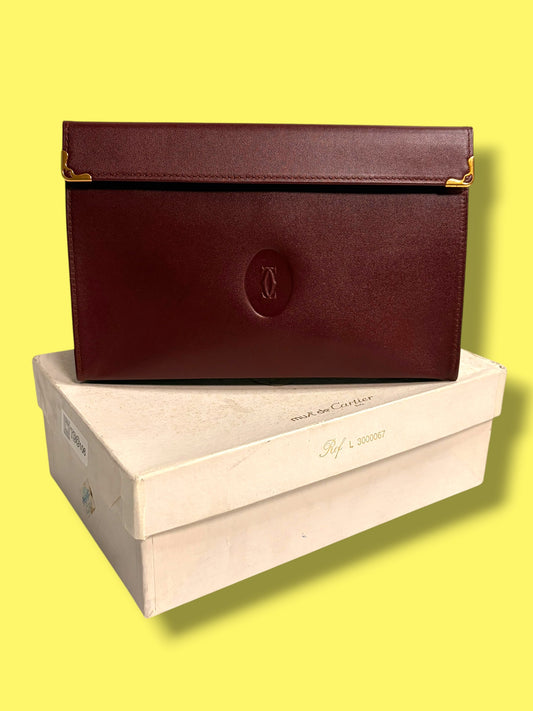 TBC106 CARTIER Toiletry Clutch