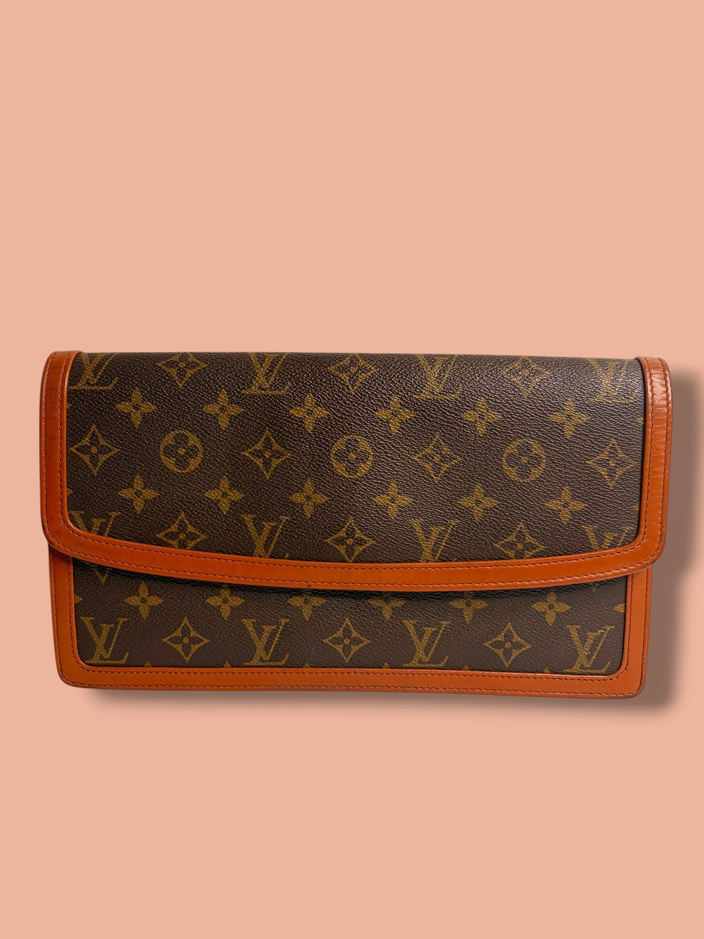 TBC151 LOUIS VUITTON 1988 Monogram Pochette Damme 29 884 TH