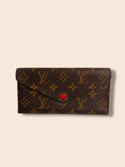 W111 LOUIS VUITTON Monogram Josephine Wallet with Insert SP1170