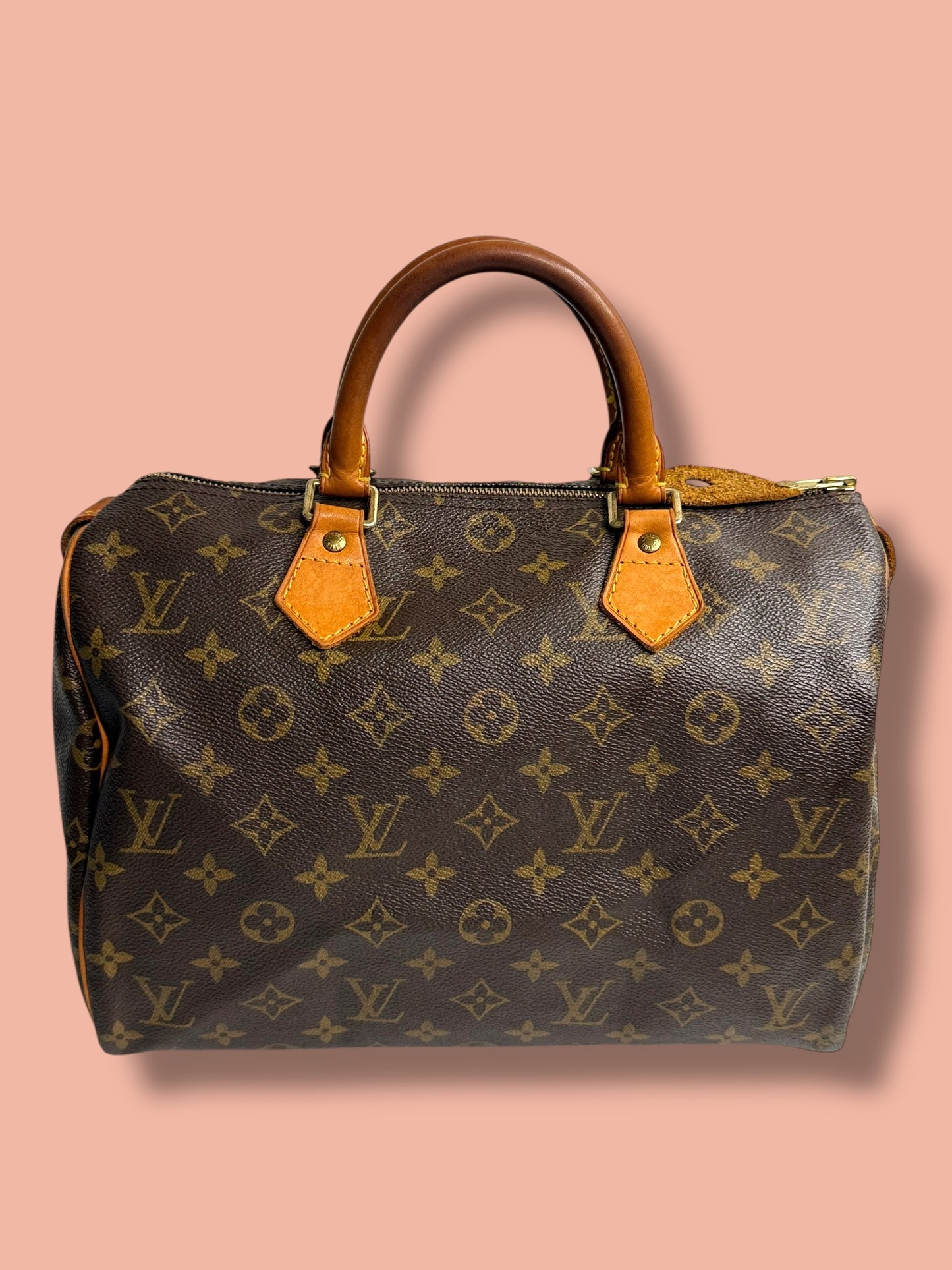 B186 LOUIS VUITTON 2002 Monogram Speedy 30 TH0072