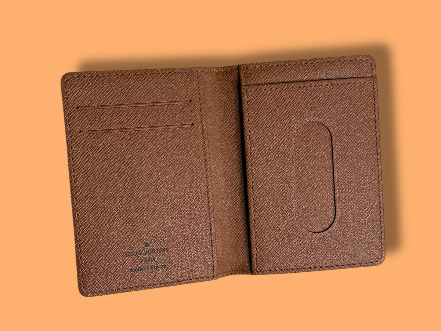 LIKE NEW** W87 LV Monogram Pocket Organizer- Discontinued Model CT4077