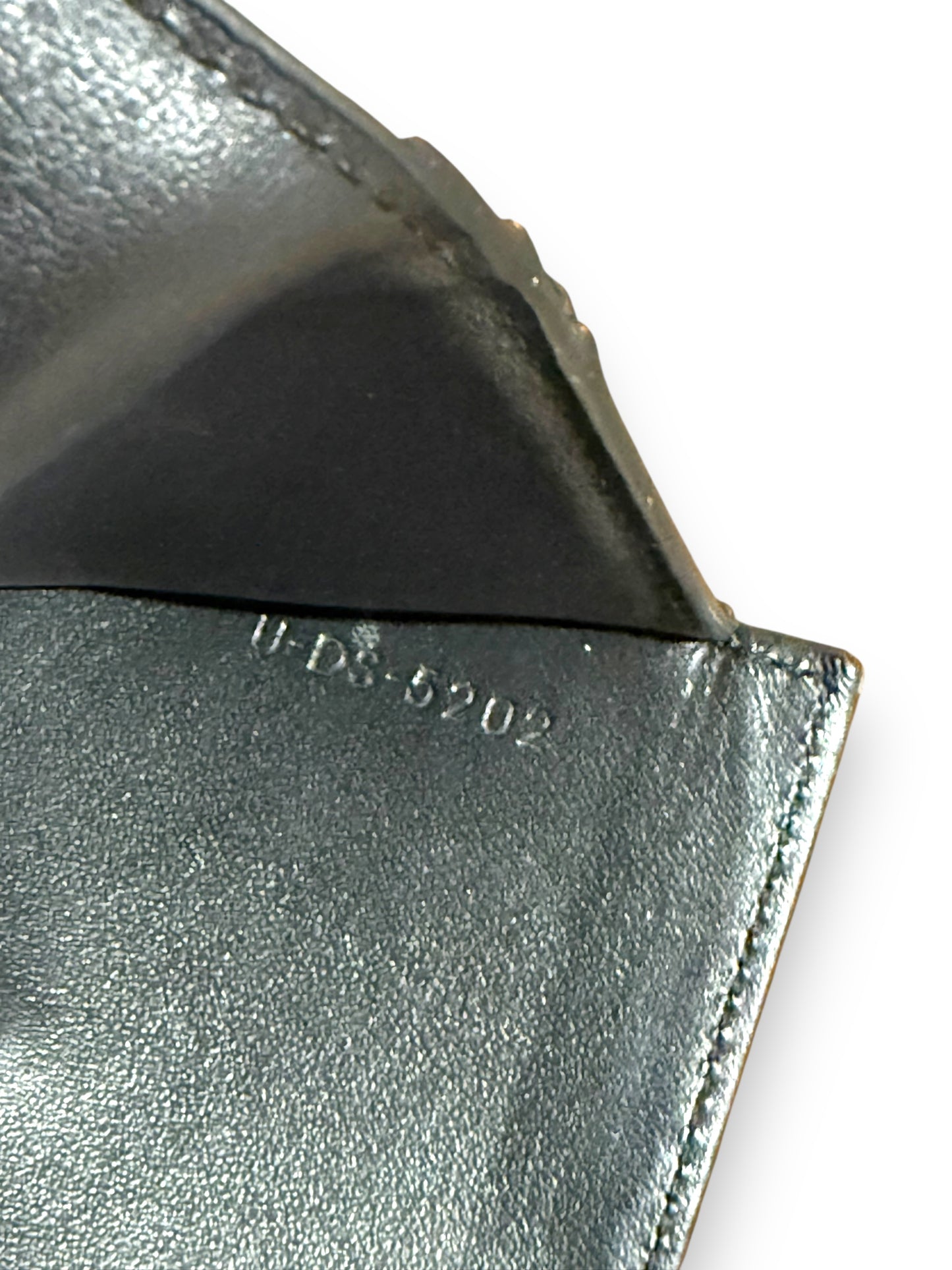 Celine Triomphe Black Calfskin Small Flap Trifold Wallet
