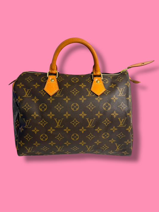 TBC142 LOUIS VUITTON Monogram Speedy 30 SD0929