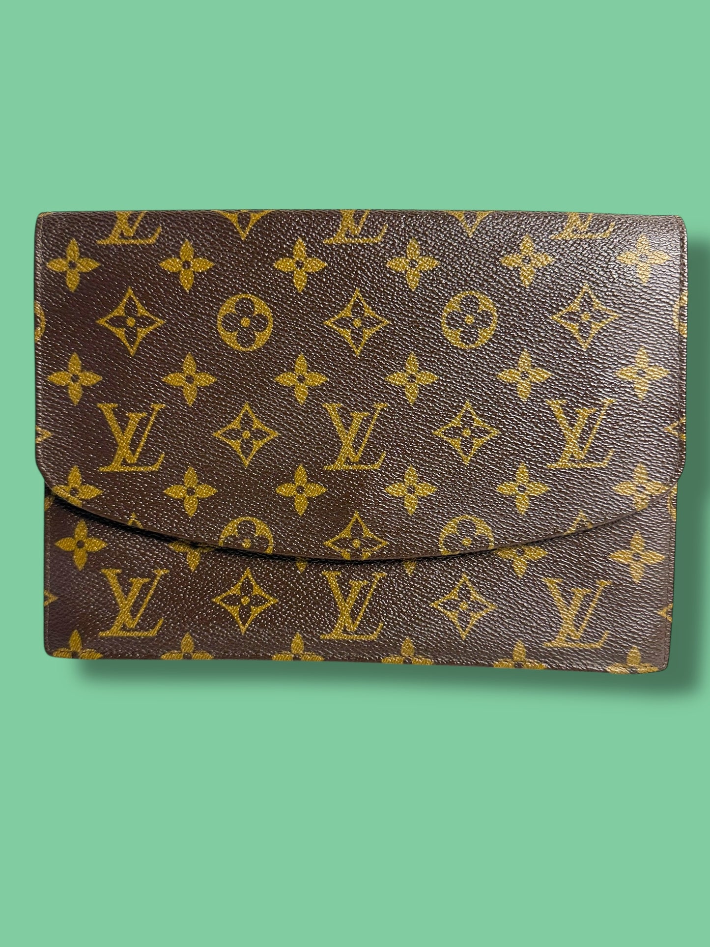 B56 LOUIS VUITTON 1988 Monogram Rabat Pochette 23 882AN