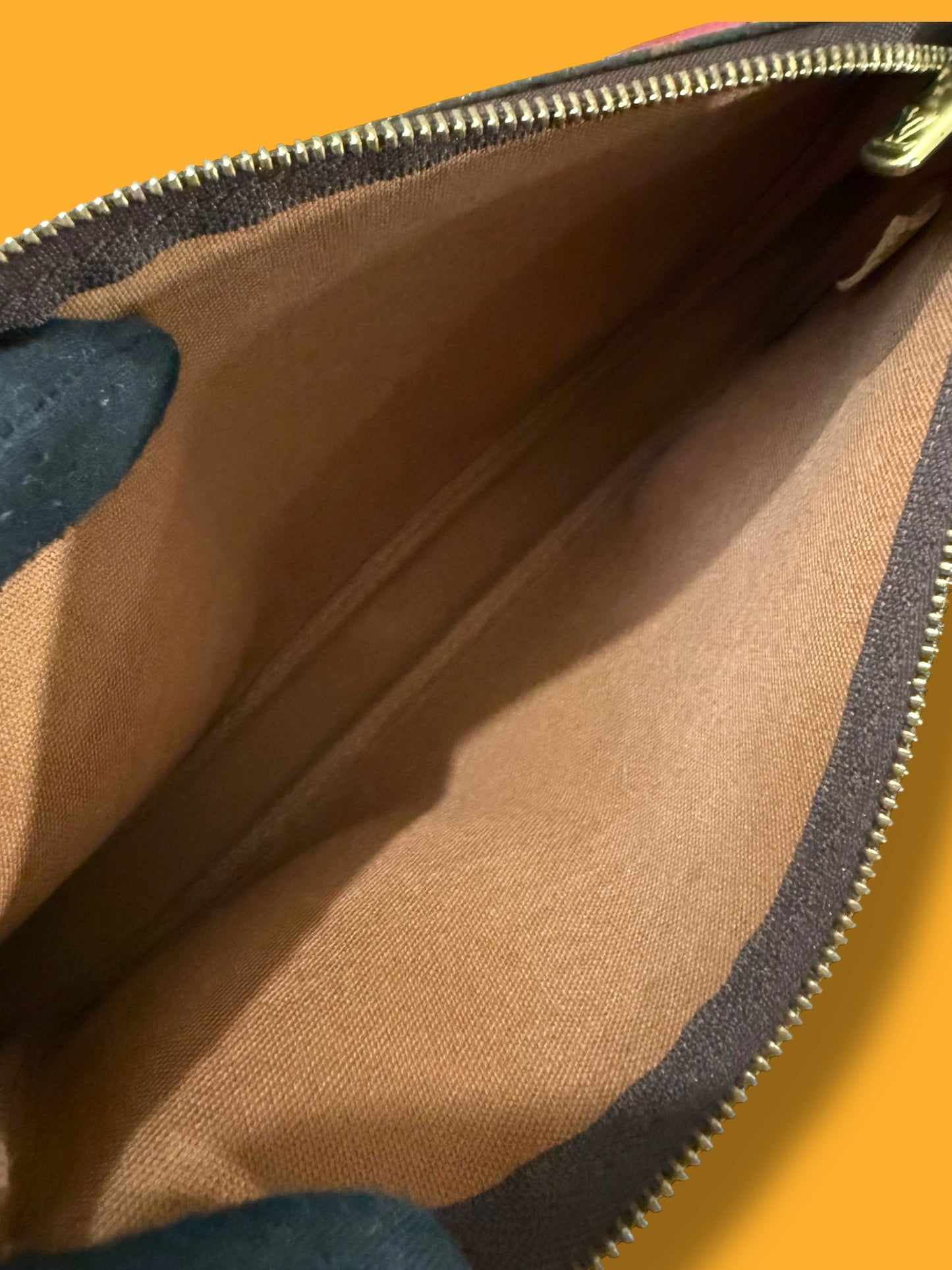 FRIDAY DROP FOR 12 HOURS ONLY B70 LV Monogram Pochette Accessories Shoulder Bag with Unbranded Strap VI1023