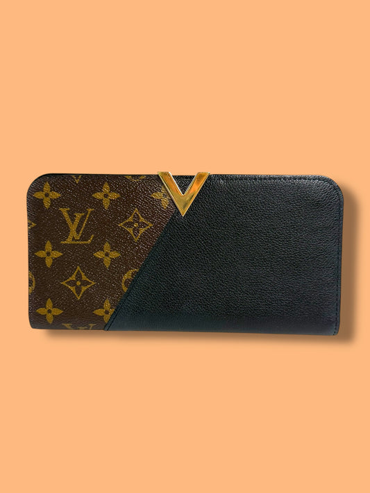 W144 LOUIS VUITTON Monogram Kimono Insolite Wallet GI2117