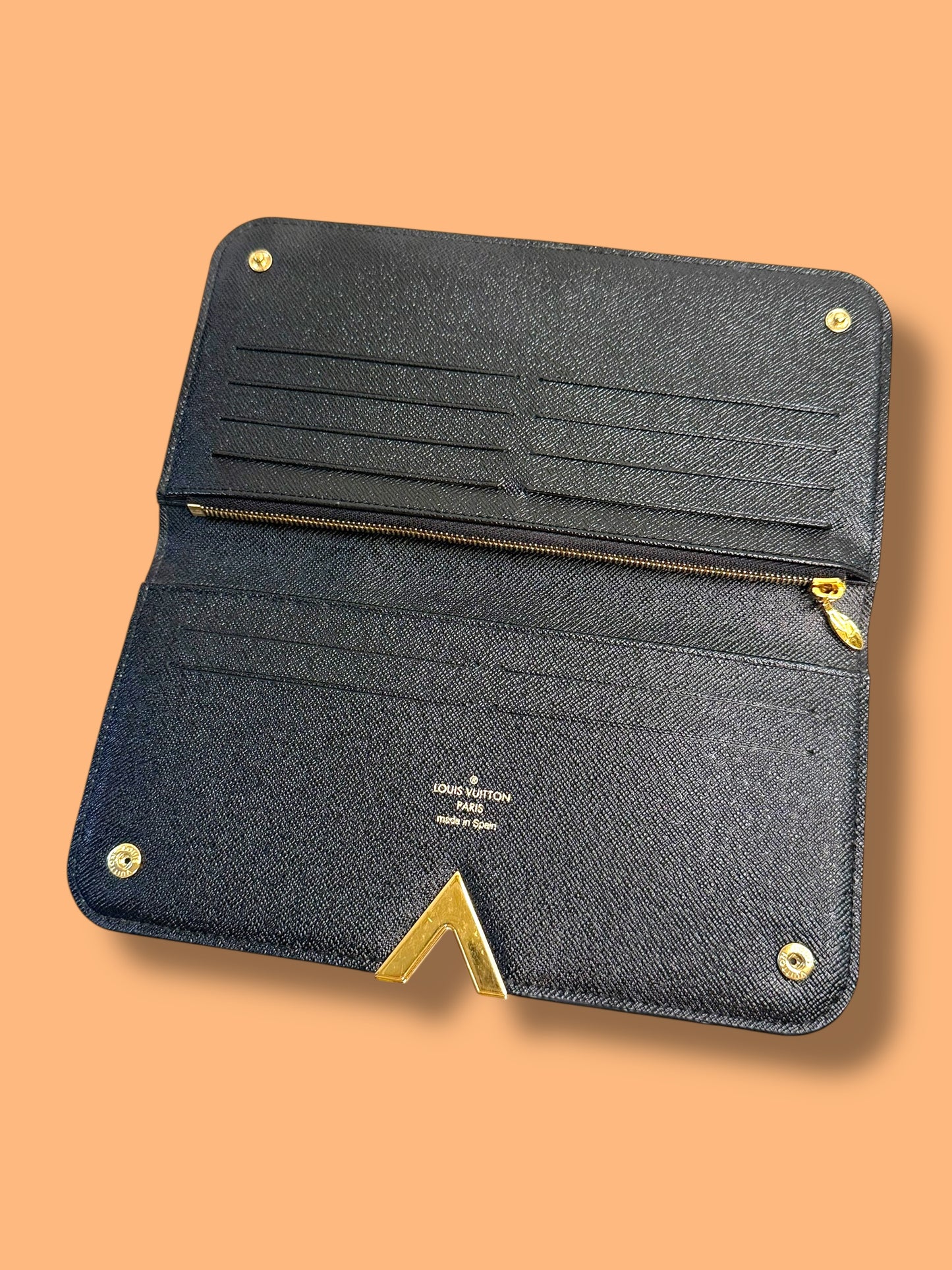 W144 LOUIS VUITTON Monogram Kimono Insolite Wallet GI2117