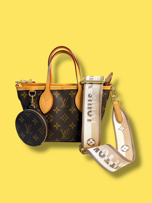 TBC180 New Model LOUIS VUITTON Monogram Neverfull BB Microchipped