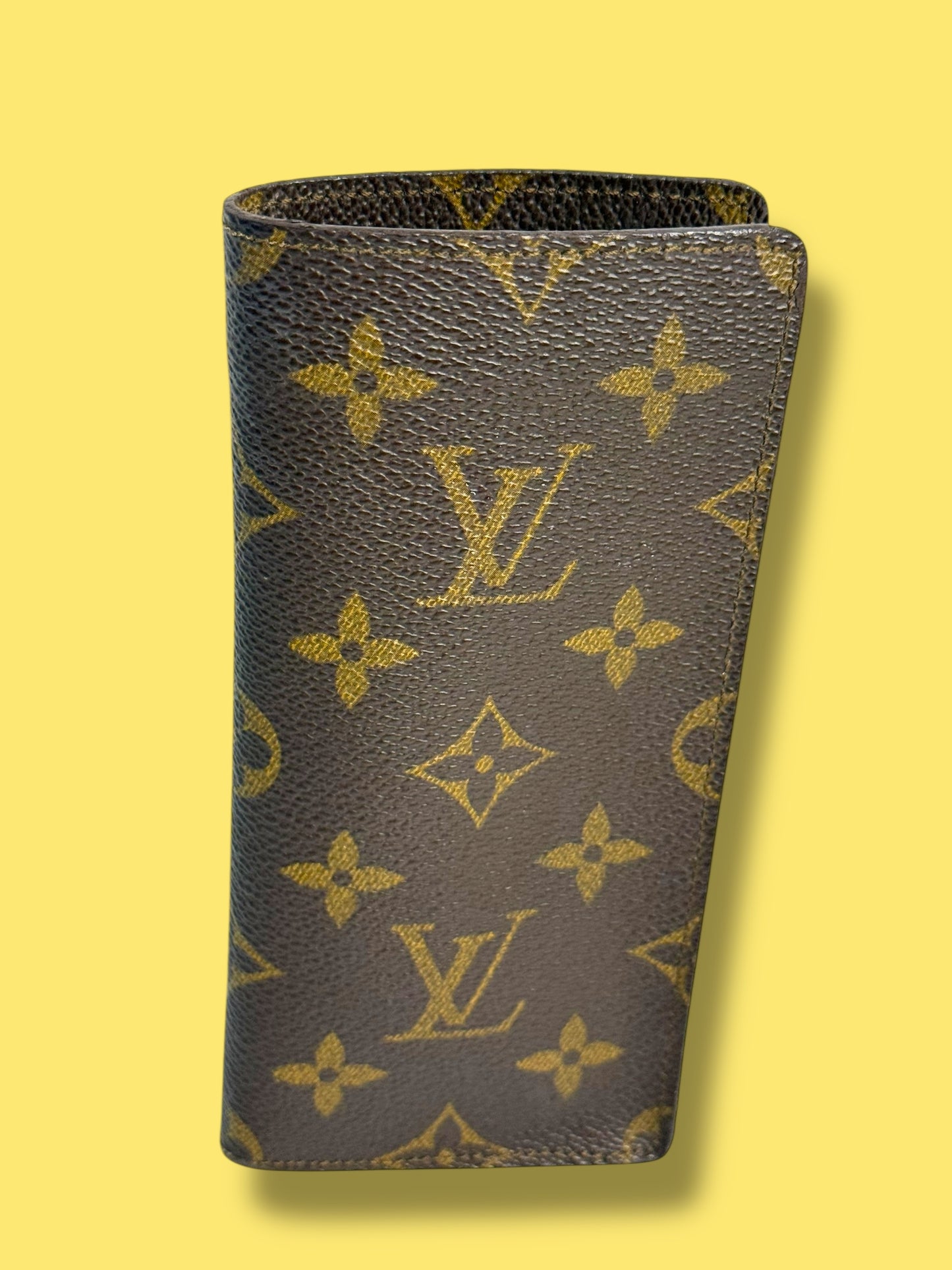 W117 LOUIS VUITTON Monogram Eyeglasses Case 0970 ET