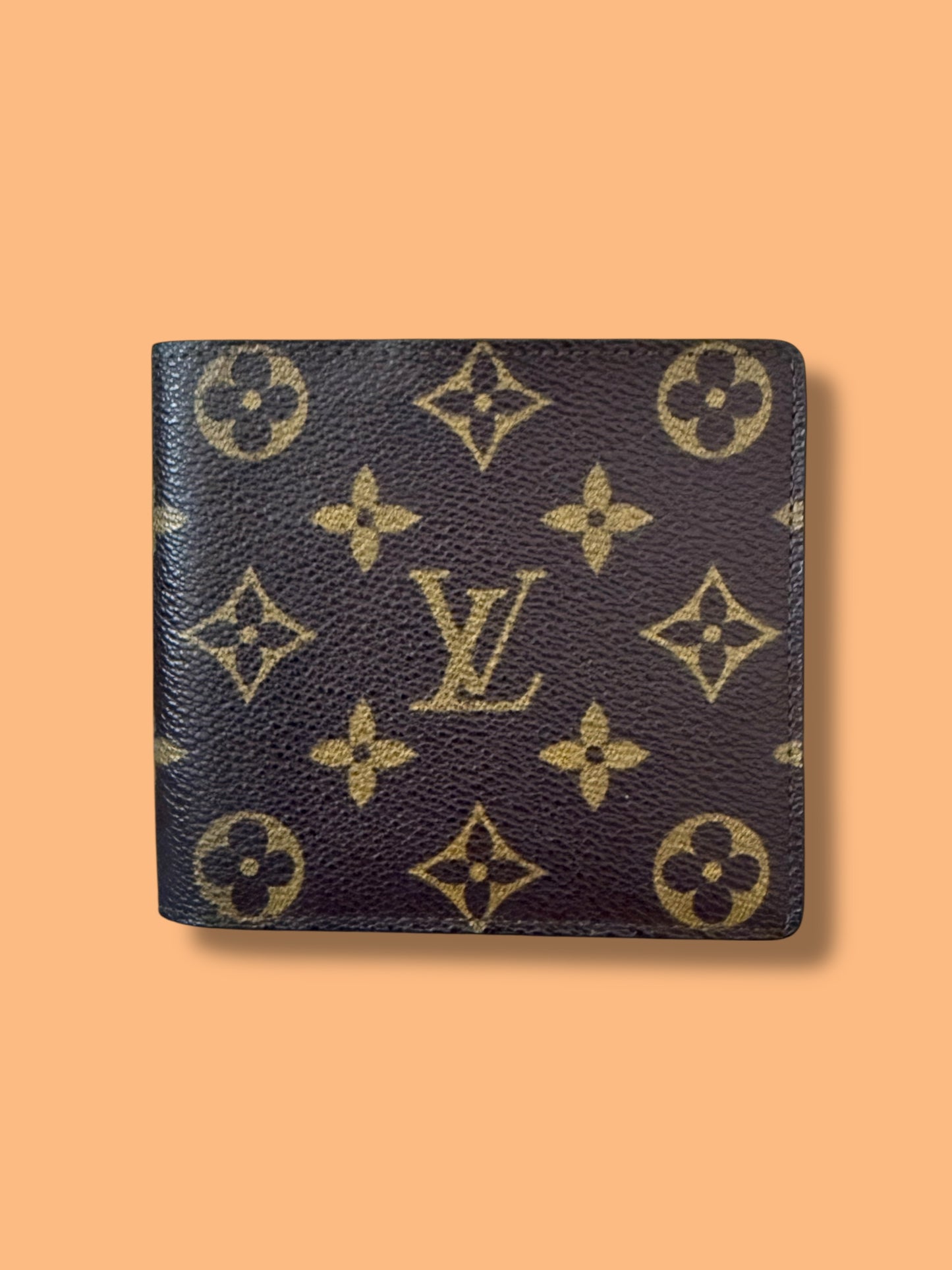 B192 LOUIS VUITTON Vintage 1989 Monogram Men's Bifold Wallet MI8910